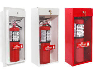 What is a Classic series Surface Mounted Fire Extinguisher Cabinet?